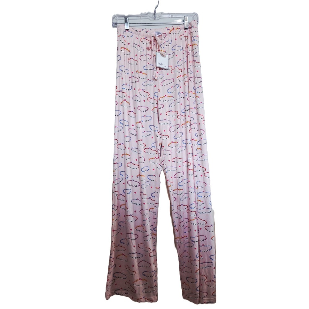 Fashion by Mirabeau Lounge Pants Taylor Swift Swiftie Friendship Bracelets L